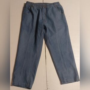 Haband Casual Joe Jeans Mens Size 38 M Comfort Waist Blue Denim Pants 38 x 27